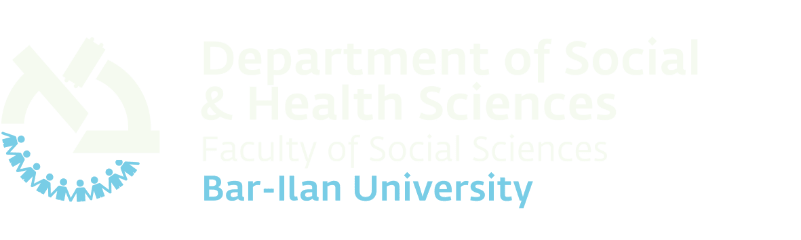 Department of Social & Health Sciences Bar-Ilan University